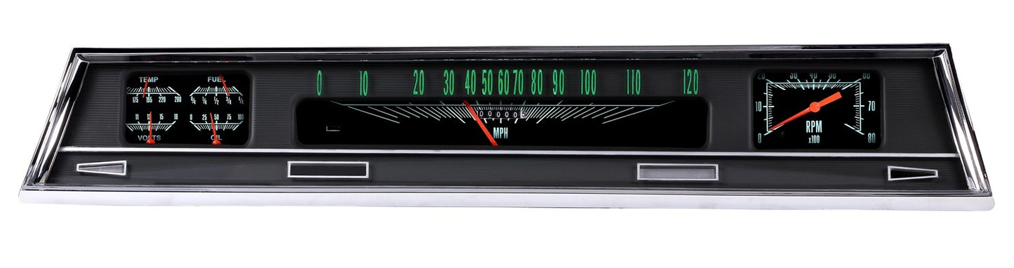 Classic Instruments Gauge Kit - G-Stock - Analog - Fuel Level / Oil Pressure / Speedometer / Voltmeter / Water