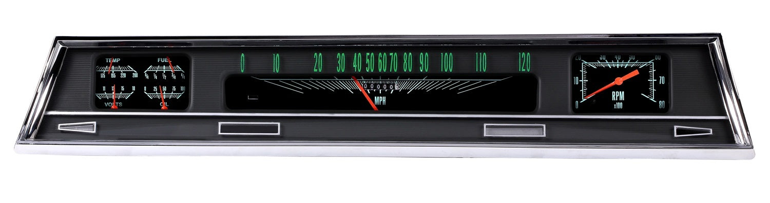 Classic Instruments Gauge Kit - G-Stock - Analog - Fuel Level / Oil Pressure / Speedometer / Voltmeter / Water