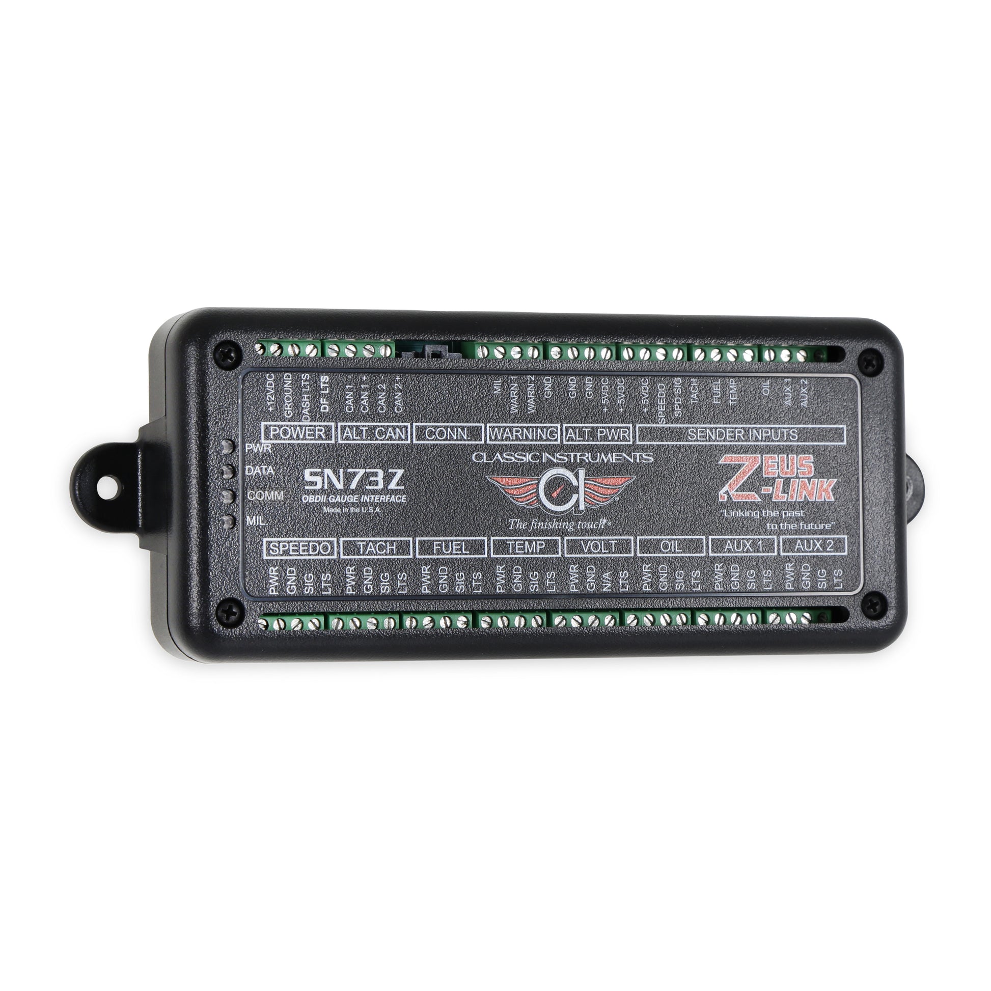 Classic Instruments Gauge Interface - Zeus-Link - Speedometer / Tachometer / Fuel / Oil / Voltmeter / Temperature /