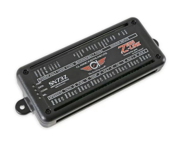 Classic Instruments Gauge Interface - Zeus-Link - Speedometer / Tachometer / Fuel / Oil / Voltmeter / Temperature /