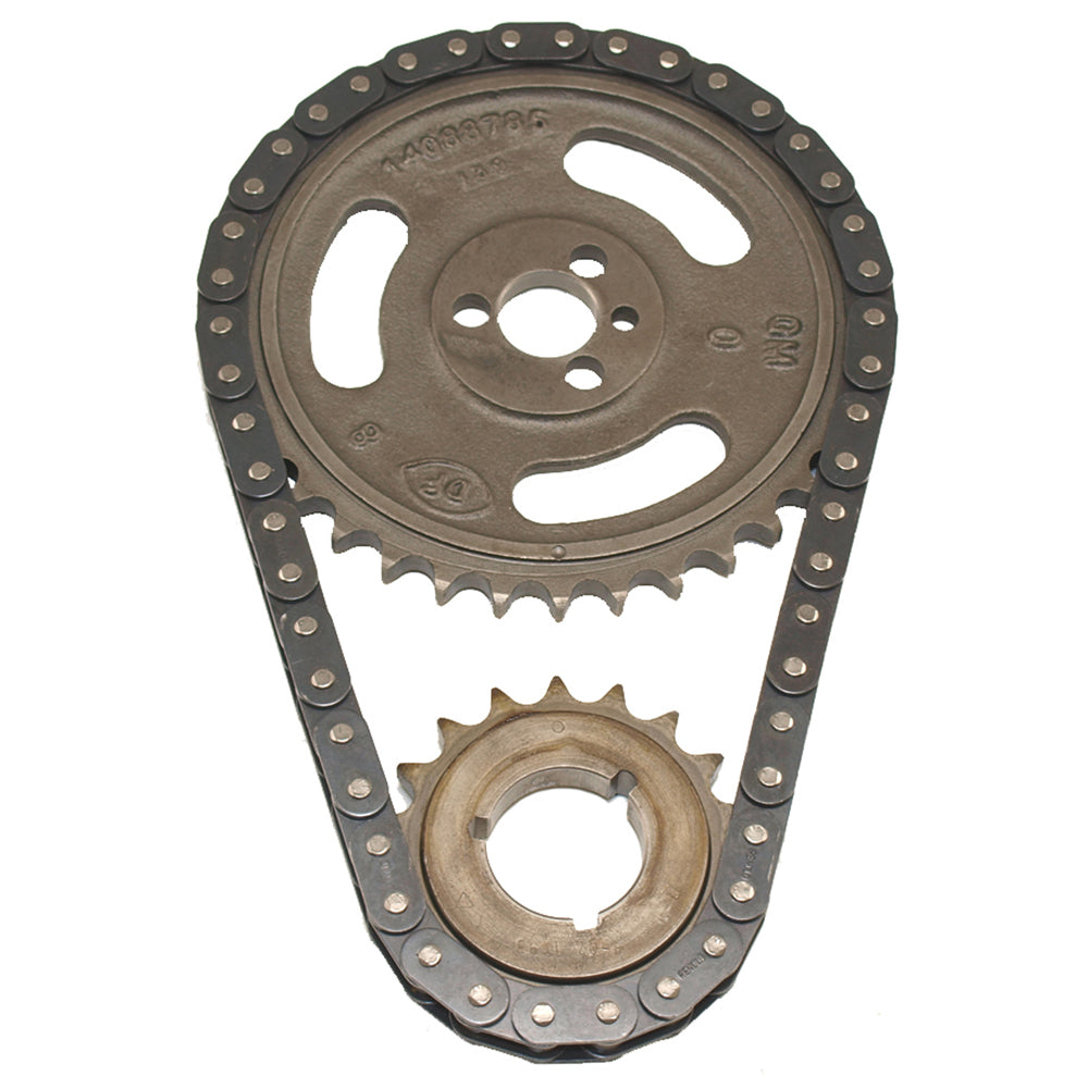 Cloyes Timing Chain Set - Street True Roller - Single Roller - 3 Keyway Adjustable - Iron / Steel - GM W-Series - Kit