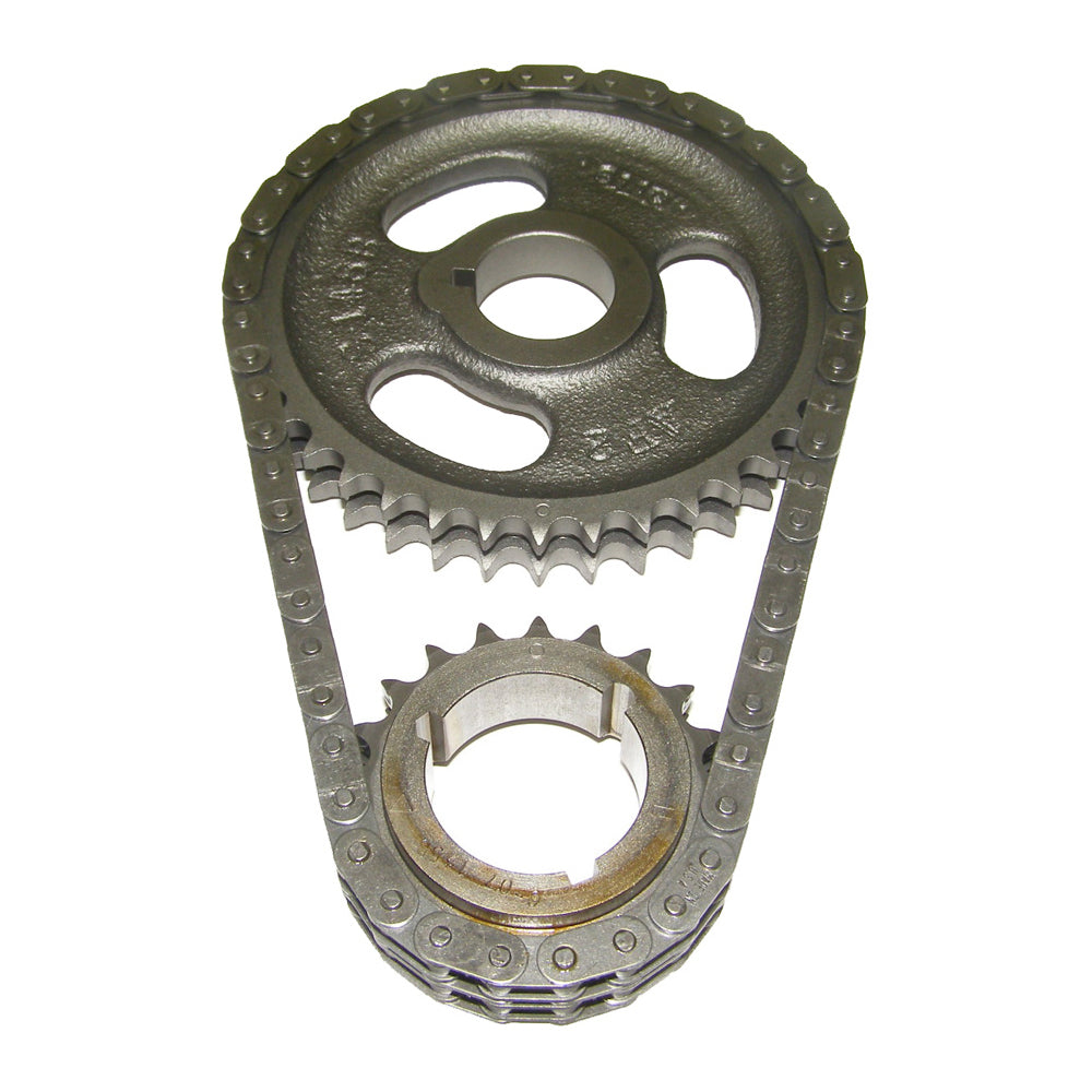 Cloyes Timing Chain Set - Street True Roller - Double Roller - 3 Keyway Adjustable - Iron / Steel - Small Block Buick