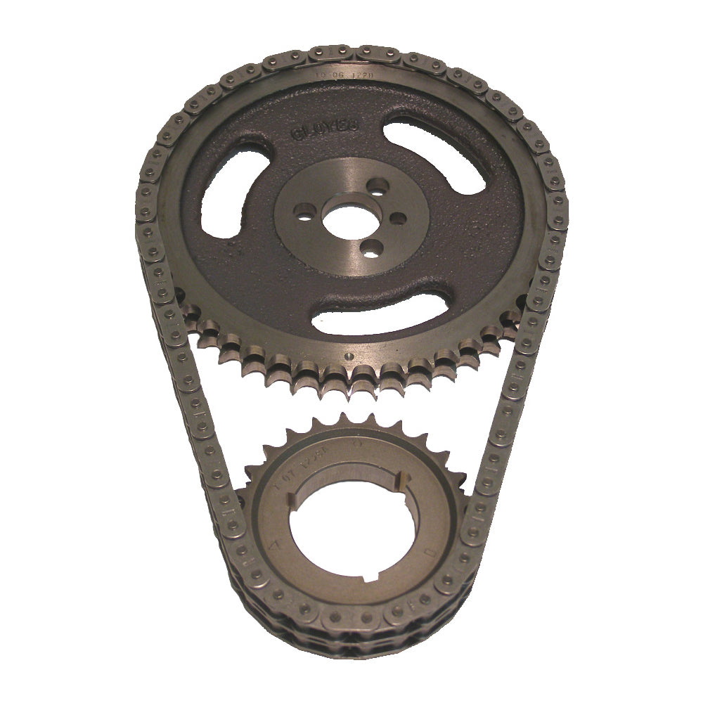 Cloyes Timing Chain Set - Premium Race True Roller - Double Roller - 3 Keyway Adjustable - Iron / Steel - Big Block