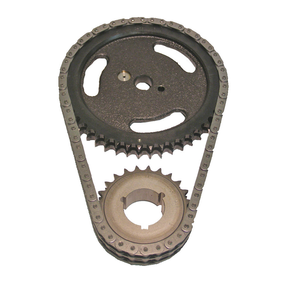 Cloyes Timing Chain Set - Premium Race True Roller - Double Roller - 3 Keyway Adjustable - Iron / Steel - AMC / Jeep