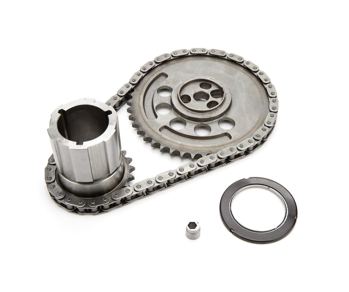 Cloyes Timing Chain Set - Hex-A-Just Z-Racing - Single Roller - Adjustable - Steel - LS7 - GM LS-Series - Kit