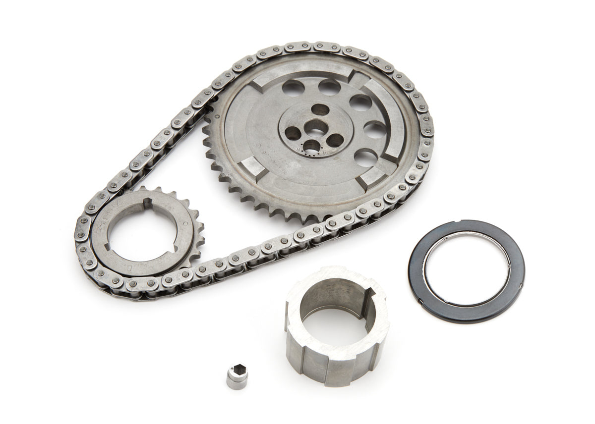 Cloyes Timing Chain Set - Hex-A-Just Z-Racing - Single Roller - Adjustable - Steel - LS7 - GM LS-Series - Kit