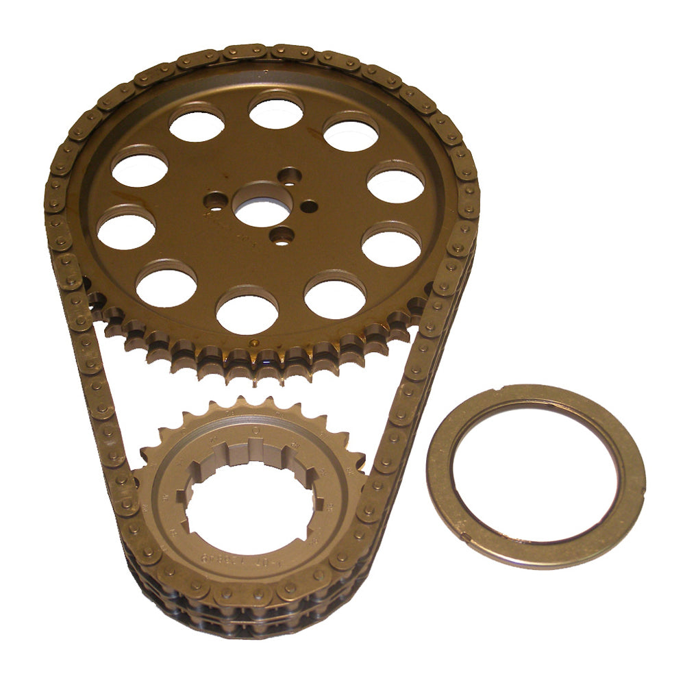 Cloyes Timing Chain Set - Street Billet True Roller - Double Roller - 9 Keyway Adjustable - Thrust Bearing - Steel -