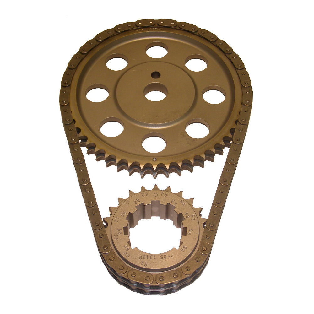 Cloyes Timing Chain Set - Street Billet True Roller - Double Roller - 9 Keyway Adjustable - Steel - Oldsmobile V8 - Kit