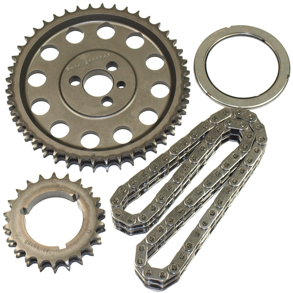 Cloyes Timing Chain Set - Race True Roller - Double Roller - Steel - Small Block Chevy - Kit
