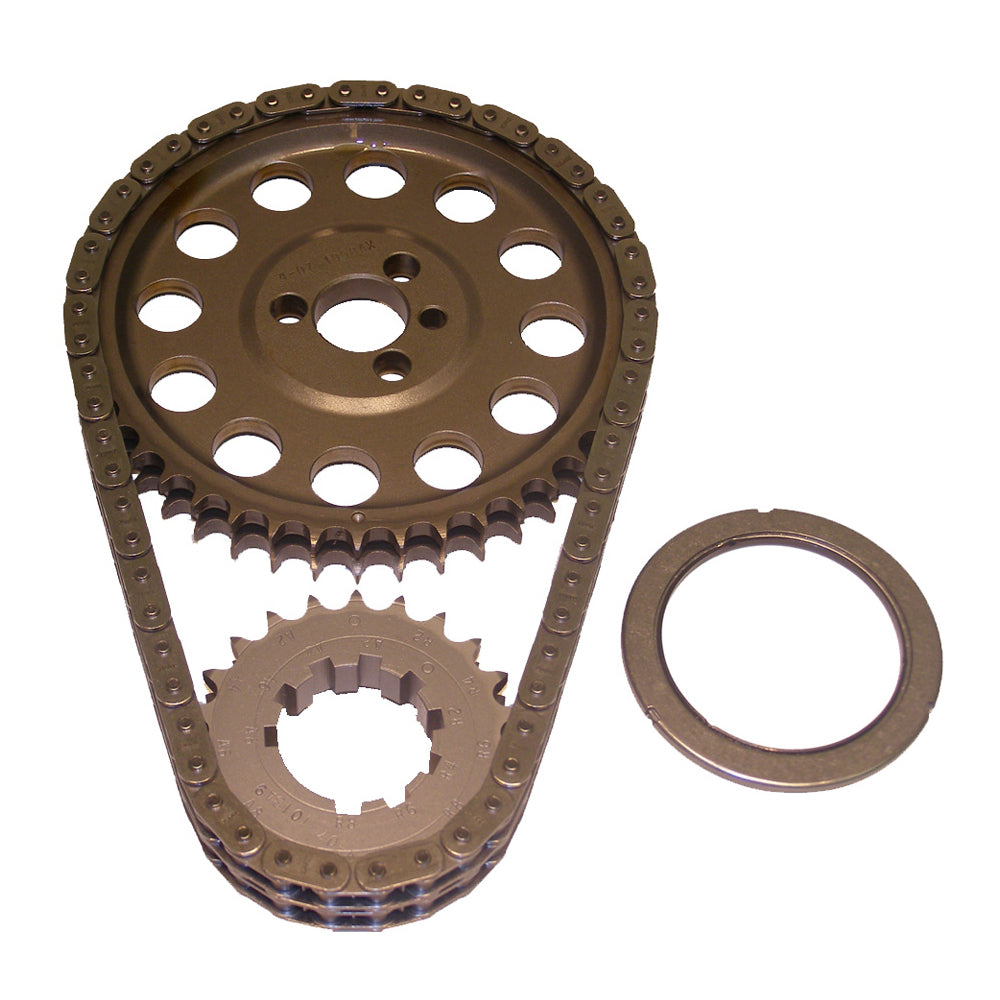 Cloyes Timing Chain Set - Race Billet True Roller - Double Roller - 9 Keyway Adjustable - Thrust Bearing - Steel -
