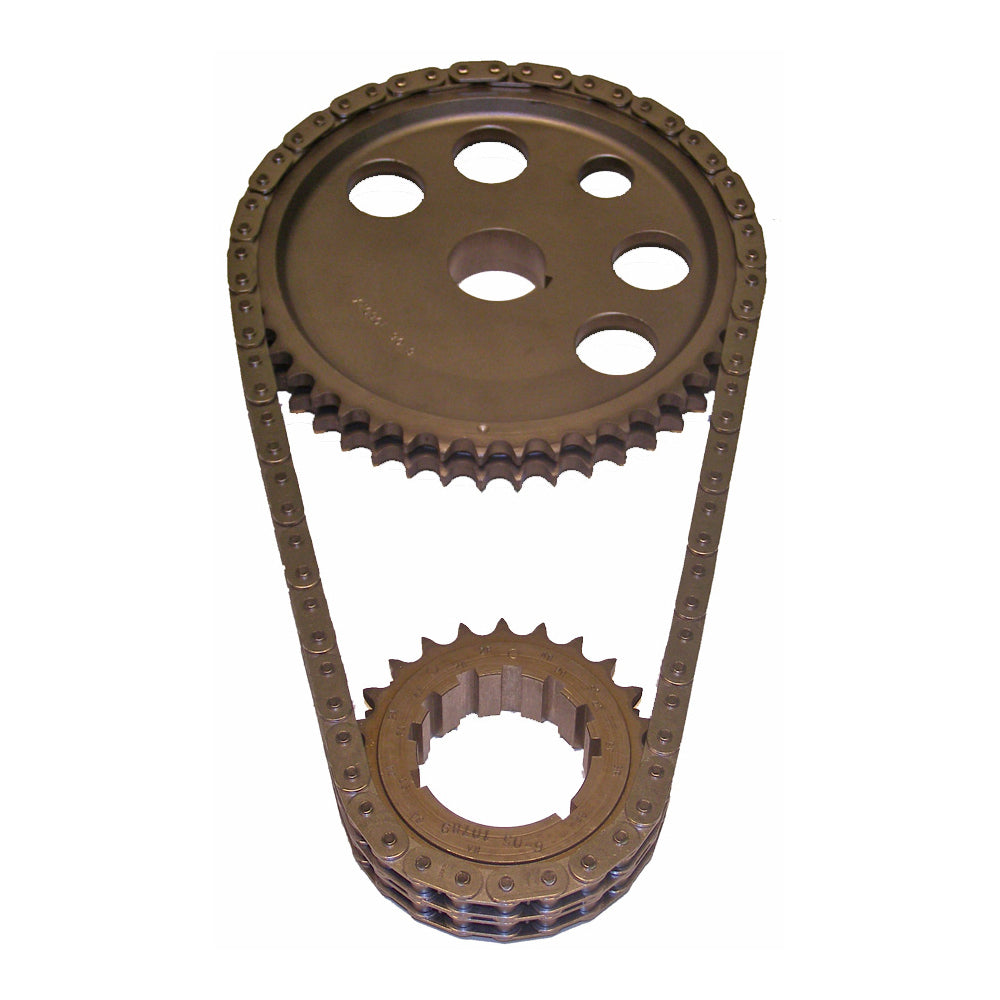 Cloyes Timing Chain Set - Race Billet True Roller - Double Roller - 9 Keyway Adjustable - Steel - Small Block Mopar /