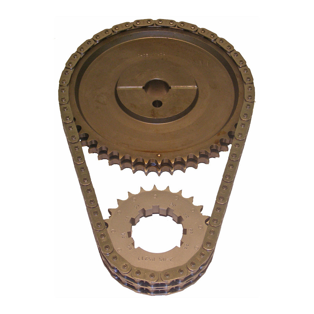 Cloyes Timing Chain Set - Race Billet True Roller - Double Roller - 9 Keyway Adjustable - Thrust Bearing - Steel -