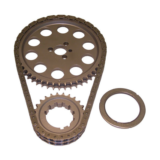 Cloyes Timing Chain Set - Race Billet Z-Racing - Double Roller - 9 Keyway Adjustable - Thrust Bearing - Steel - Big