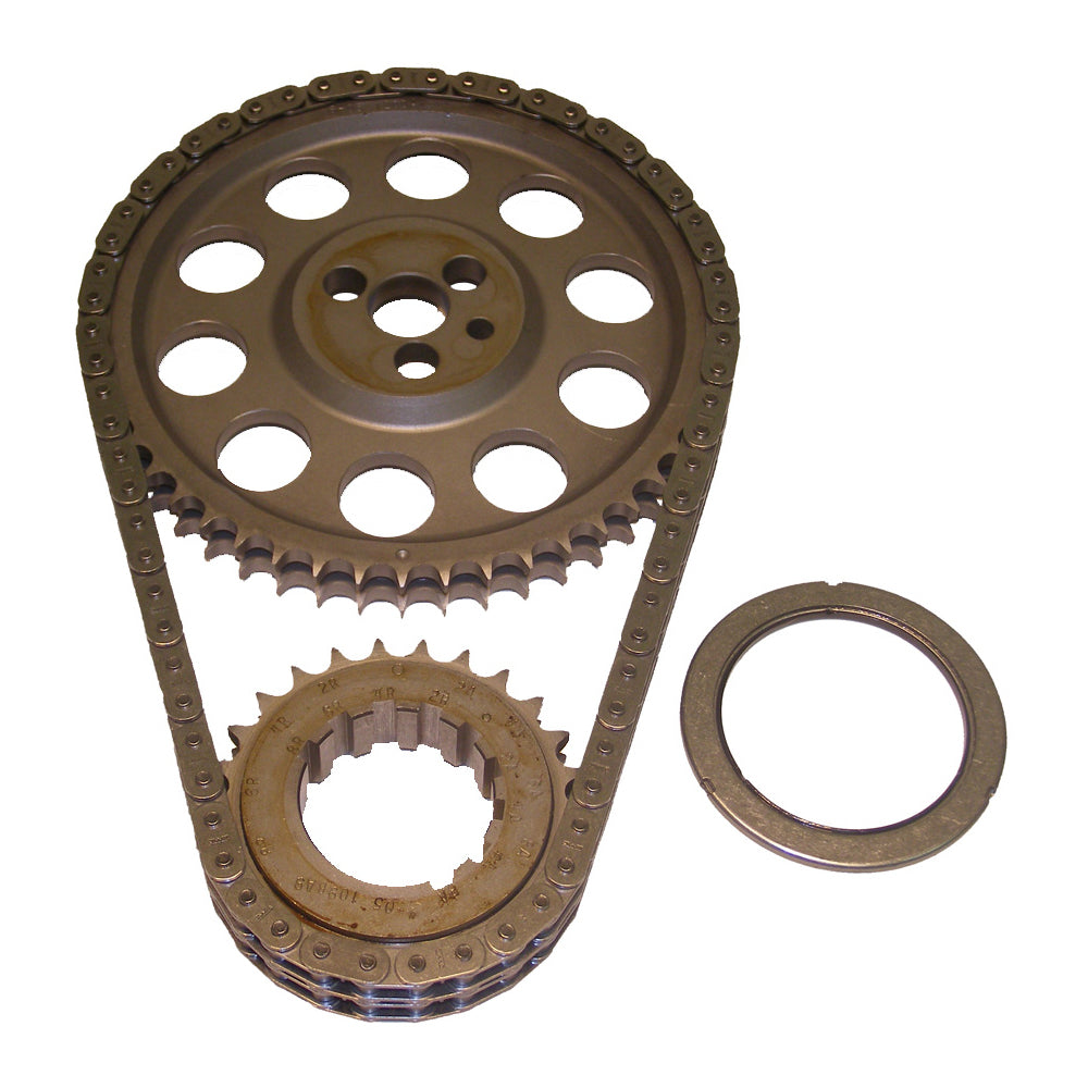 Cloyes Timing Chain Set - Race Billet True Roller - Double Roller - 9 Keyway Adjustable - Thrust Bearing - Steel -