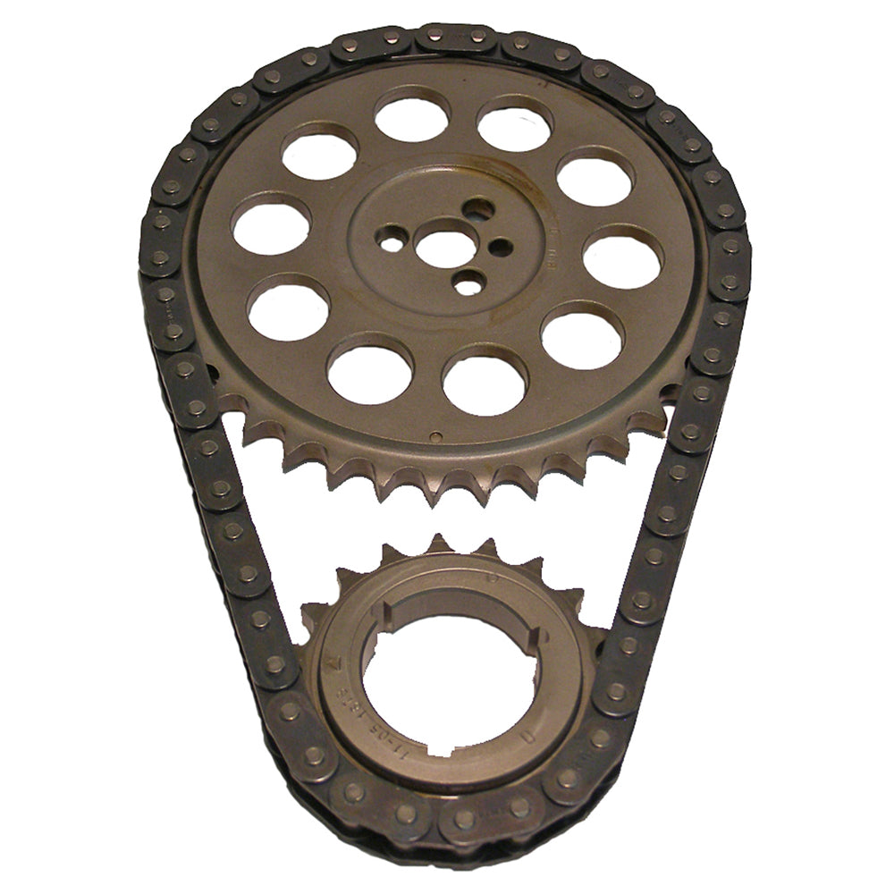 Cloyes Timing Chain Set - Race Billet True Roller - Single Roller - 3 Keyway Adjustable - Steel - Factory Roller - Gen