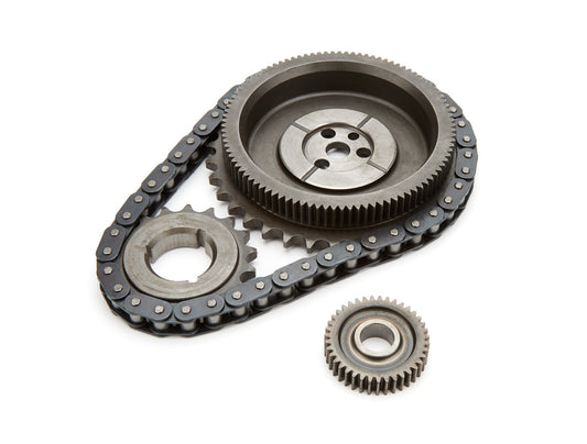 Cloyes Timing Chain Set - Race Billet True Roller - Single Roller - 3 Keyway Adjustable - Steel - LT1 / LT4 - GM