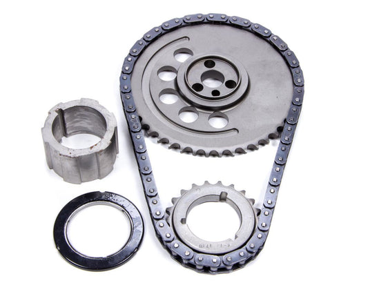 Cloyes Timing Chain Set - Race Billet True Roller - Single Roller - 3 Keyway Adjustable - Thrust Bearing - Steel - LS1