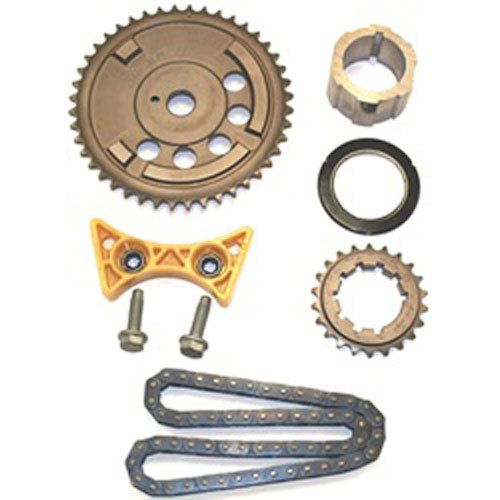 Cloyes Timing Chain Set - Race Billet True Roller - Single Roller - 9 Keyway Adjustable - Thrust Bearing - Steel - LS2