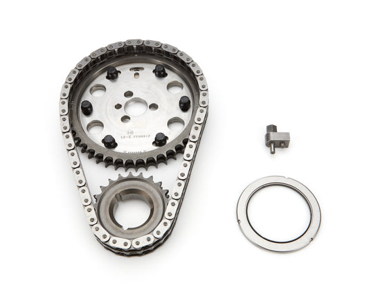 Cloyes Timing Chain Set - Quick Adjust True Roller - Double Roller - Adjustable - Steel - Small Block Chevy - Kit