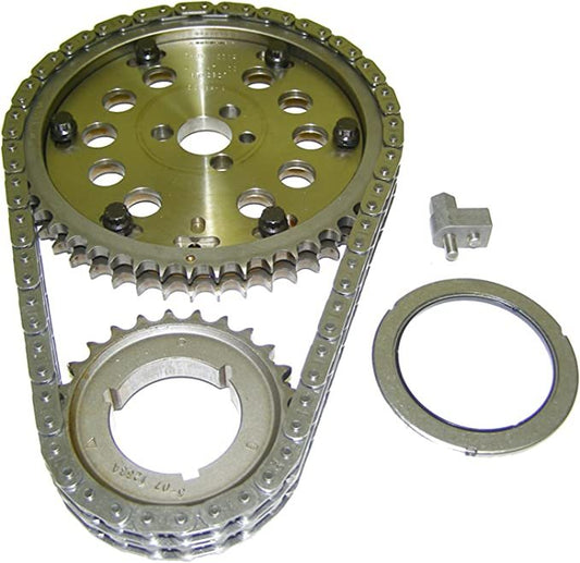 Cloyes Timing Chain Set - Quick Adjust True Roller - Double Roller - Adjustable - 0.005 in Shorter - Steel - Big Block