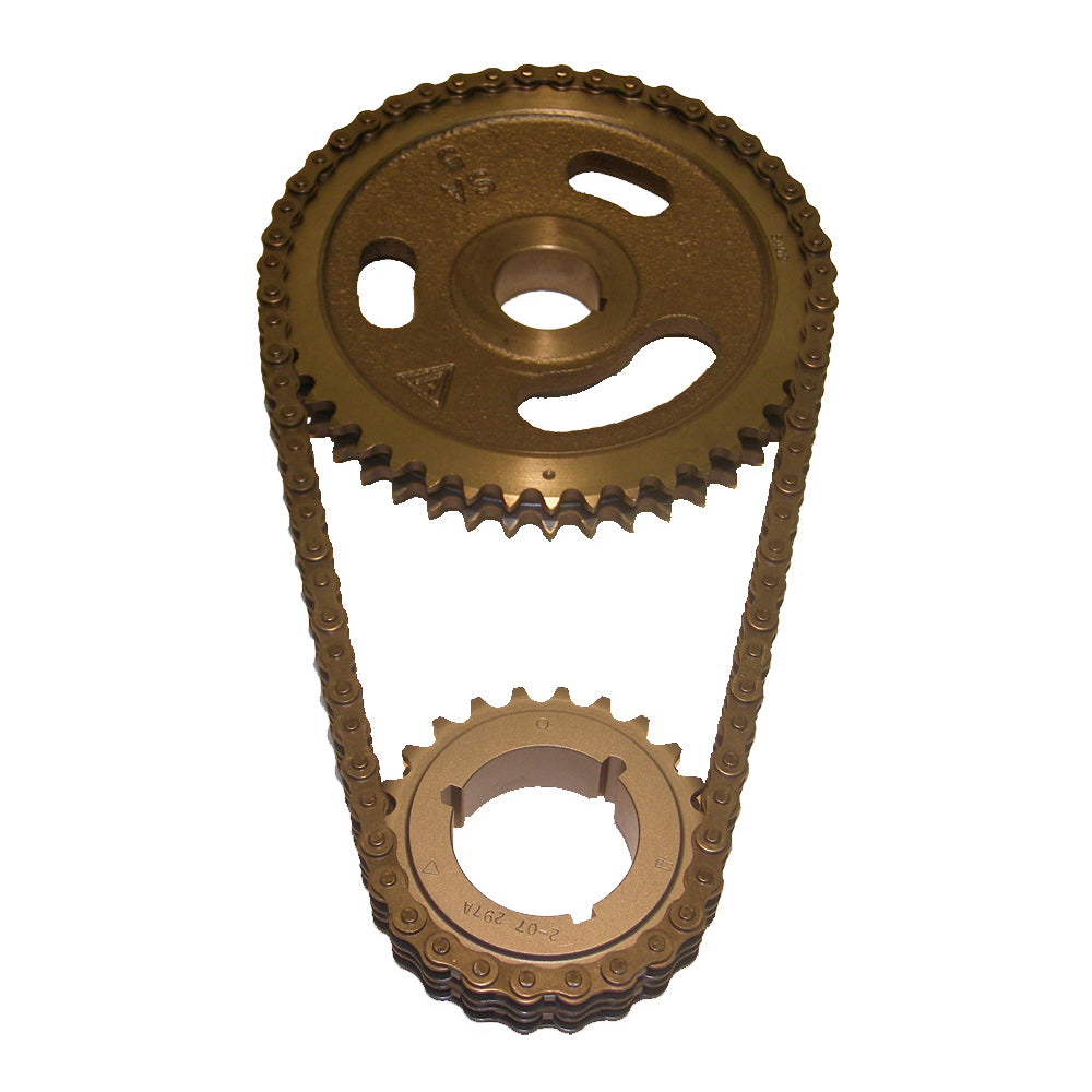 Cloyes Timing Chain Set - Heavy Duty - Double Roller - 3 Keyway Adjustable - Iron / Steel - Small Block Mopar - Kit