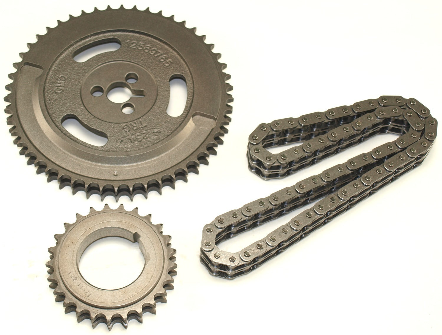 Cloyes Timing Chain Set - Heavy Duty - Double Roller - Iron / Steel - Kit
