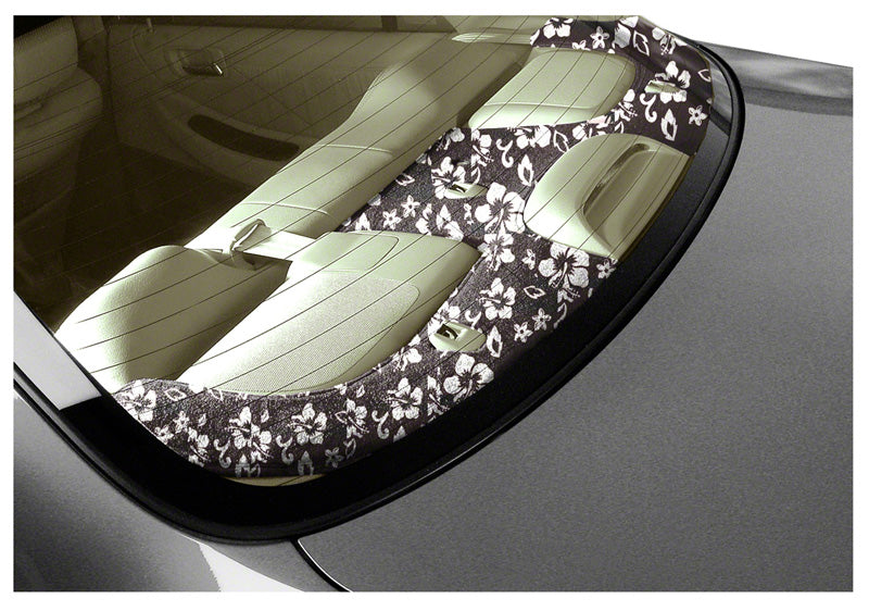 Custom Rear Deck Velour — Black