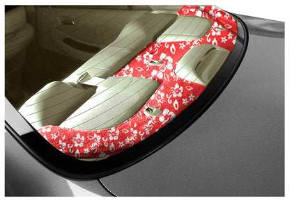 Custom Rear Deck Velour — Red