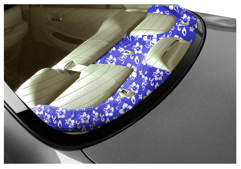 Custom Rear Deck Velour — Blue