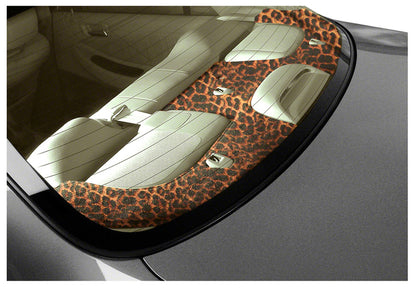 Custom Rear Deck Velour — Velour Cheetah