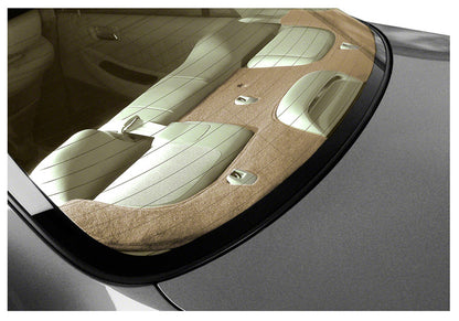 Custom Rear Deck Cover Poly Carpet — Beige