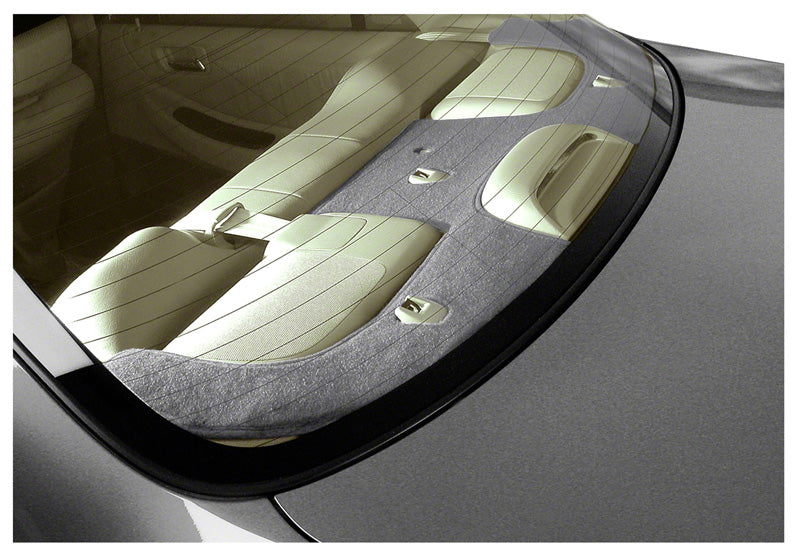Custom Rear Deck Cover Poly Carpet — Gray