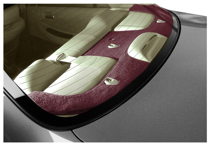 Custom Rear Deck Cover Poly Carpet — Poly Carpet Wine