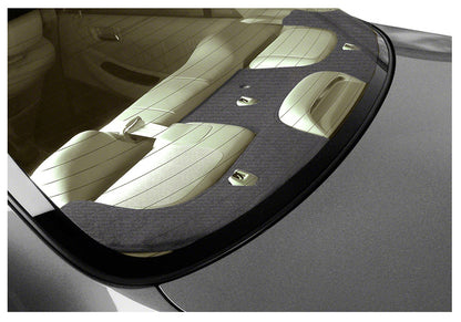Custom Rear Deck Velour — Charcoal