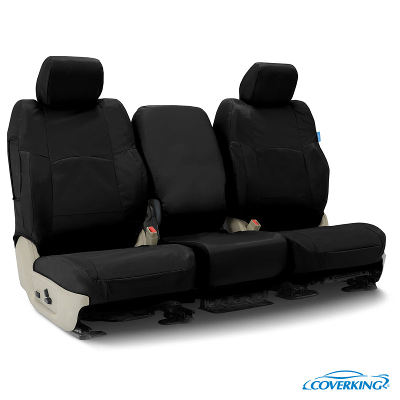 Custom Seat Cover Ballistic — Black