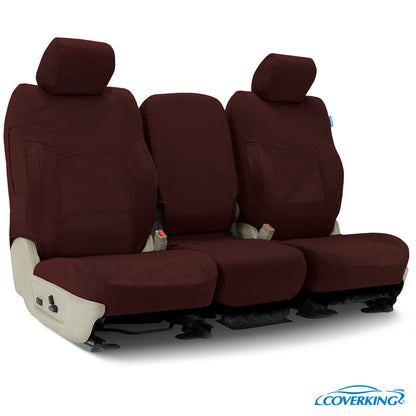Custom Seat Cover Poly Cotton — Drill Wine