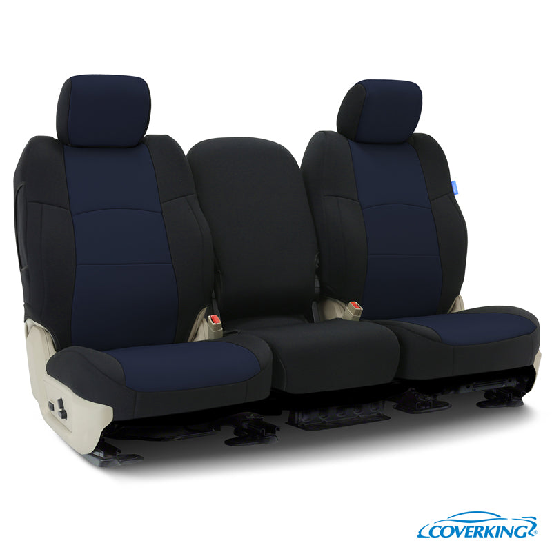 Custom Seat Cover Neosupreme — Navy Blue with Black sides