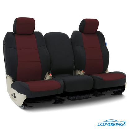 Custom Seat Cover Neosupreme — Wine with Black sides