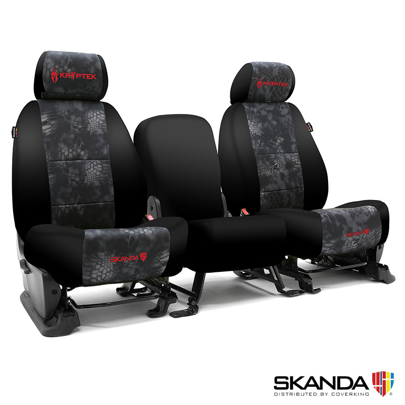 Custom Seat Cover Neosupreme Kryptek — Camo Typhon With Black Sides