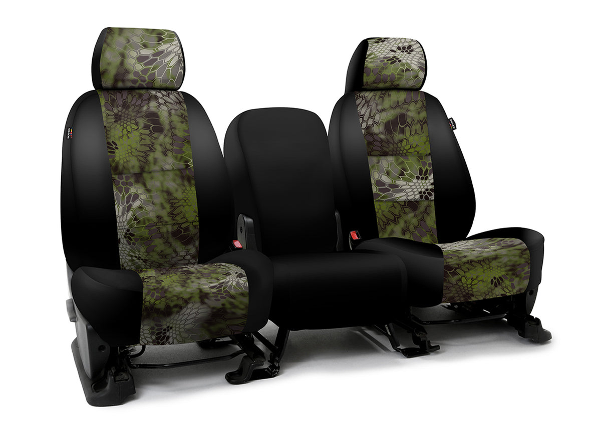 Custom Seat Cover Neosupreme Kryptek — Camo Altitude With Black Sides