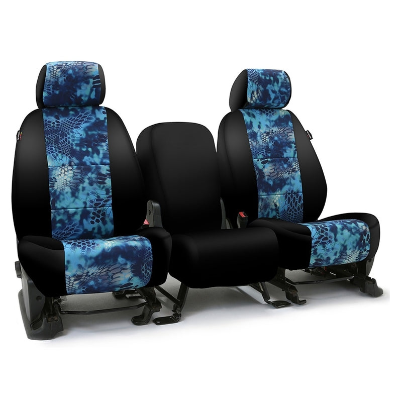 Custom Seat Cover Neosupreme Kryptek — Camo Pontus With Black Sides
