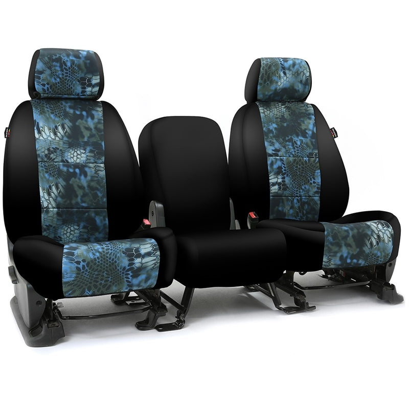 Custom Seat Cover Neosupreme Kryptek — Camo Neptune With Black Sides
