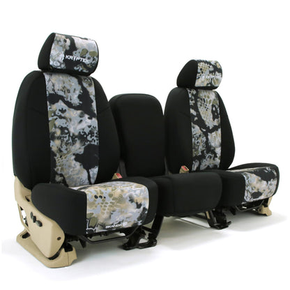Custom Seat Cover Neosupreme Kryptek — Camo Obskura Skyfall With Black sides