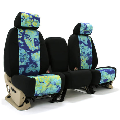 Custom Seat Cover Neosupreme Kryptek — Camo Obskura Mahi Mahi With Black sides
