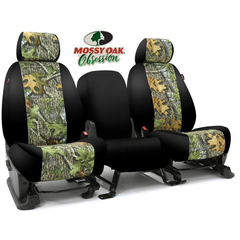 Custom Seat Cover Neosupreme Camo Mossy — Obsession with Black Sides
