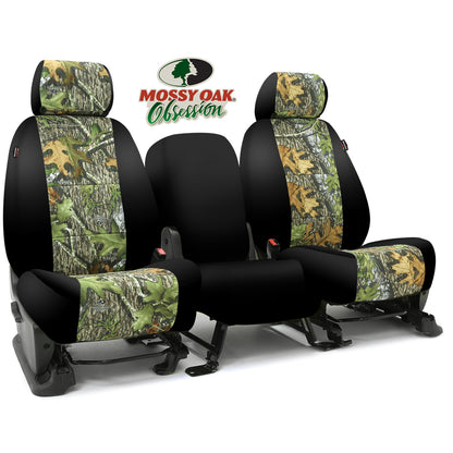 Custom Seat Cover Neosupreme Camo Mossy — Obsession with Black Sides