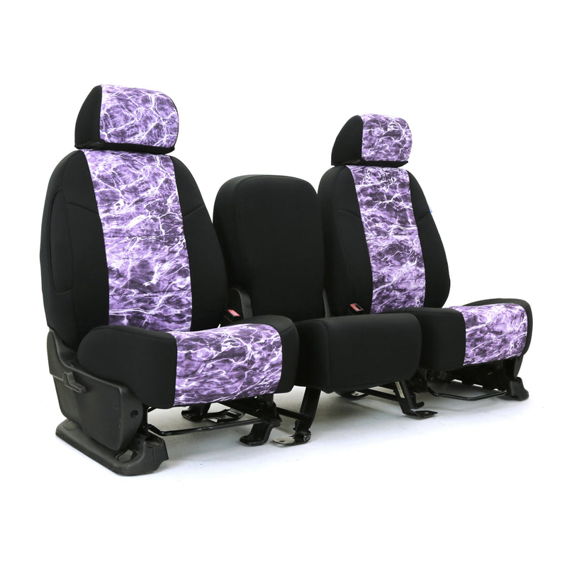 Custom Seat Cover Neosupreme Camo Mossy — Elements Man-o-War with Black Sides