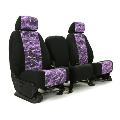Custom Seat Cover Neosupreme Camo Mossy — Elements Tigerfish with Black Sides