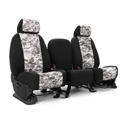 Custom Seat Cover Neosupreme Camo Mossy Oak Elements — Elements Manta with Black Sides