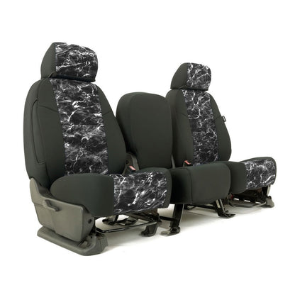 Custom Seat Cover Neosupreme Camo Mossy Oak Elements — Elements Blacktip with Black Sides